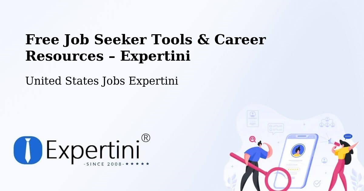 Free Job Seeker Tools & Career Resources – Eudora - Eudora, United States Jobs Expertini