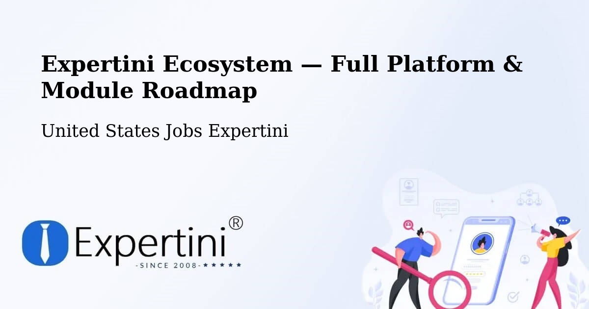 Expertini Ecosystem — Full Platform & Module Roadmap – Eudora