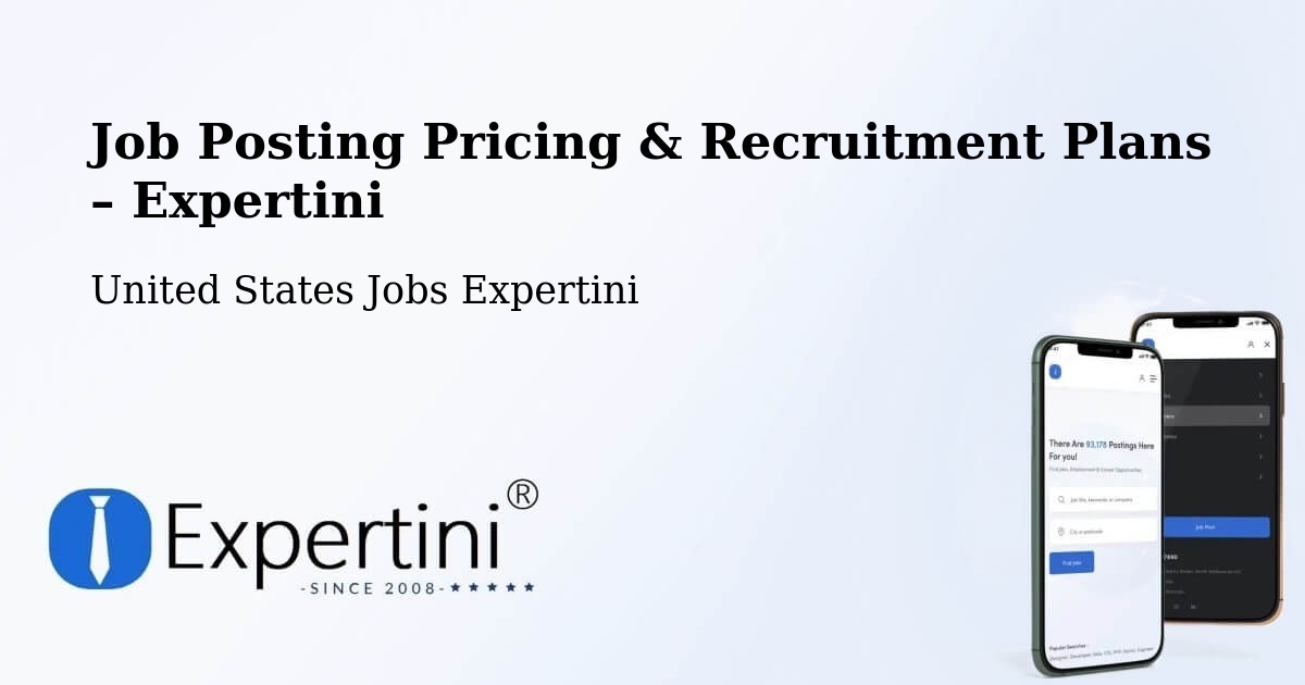 Job Posting Pricing & Recruitment Plans – Eudora - Eudora, United States Jobs Expertini